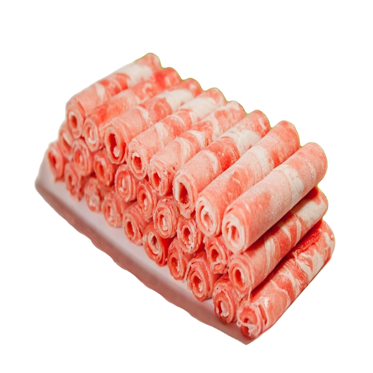 精品新鲜牛胸口肉卷（原切牛肉卷）