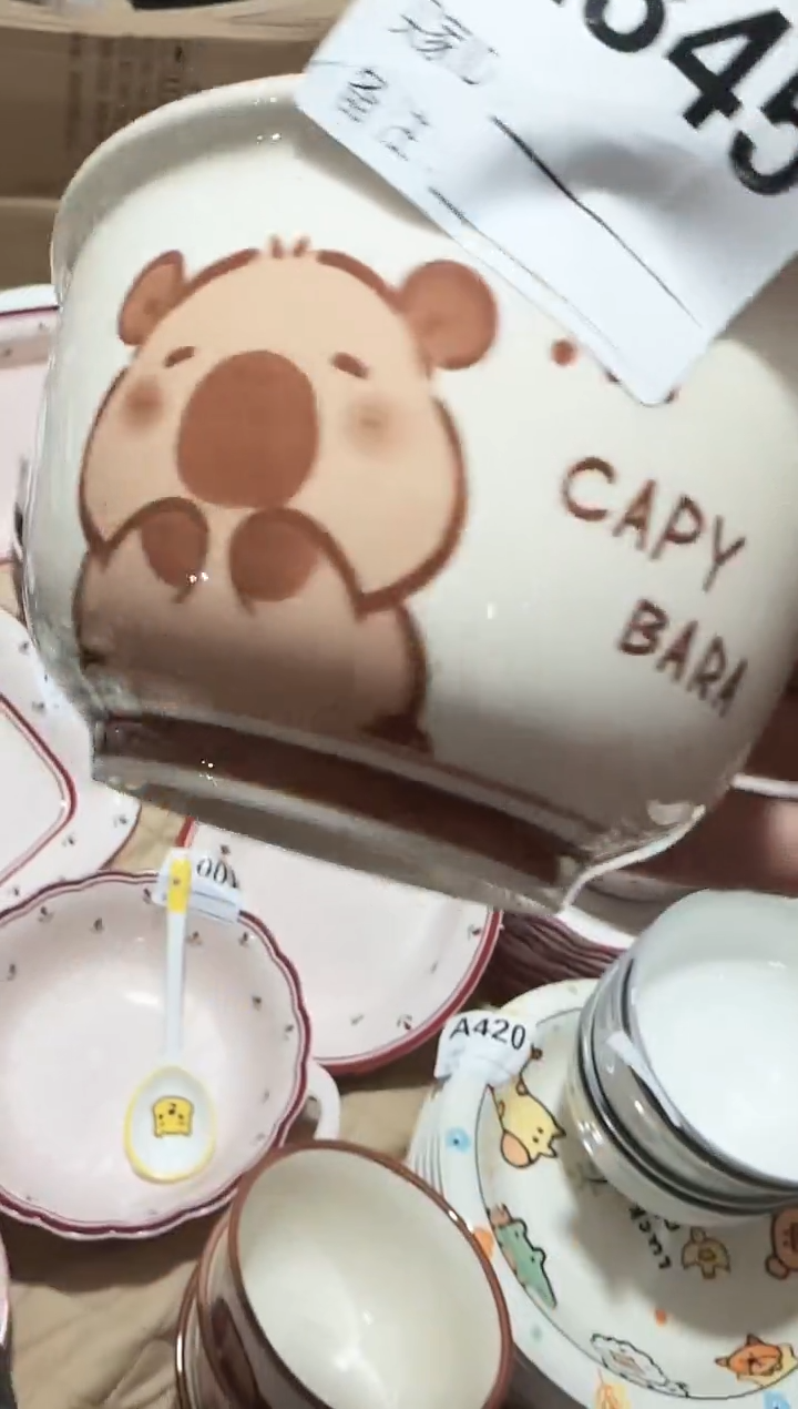 【5寸★4个】黑点针眼属正常陶瓷都有介意慎拍微瑕破损包赔