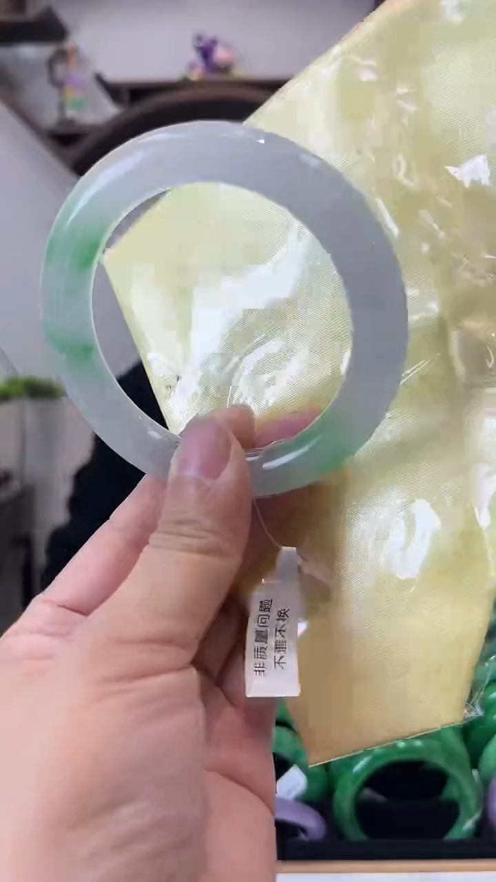 【闪购商品】砖雕闪78 圈口59 独货手镯