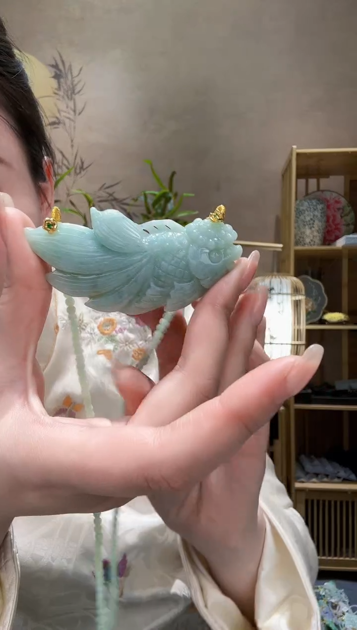 【闪购商品】翡翠颈饰未镶嵌吊坠