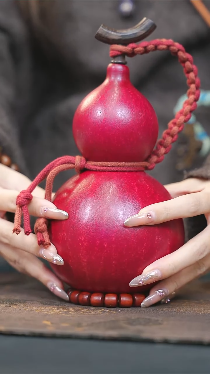 【闪购商品】WS170大漆酒葫芦不包手串及旋转底座