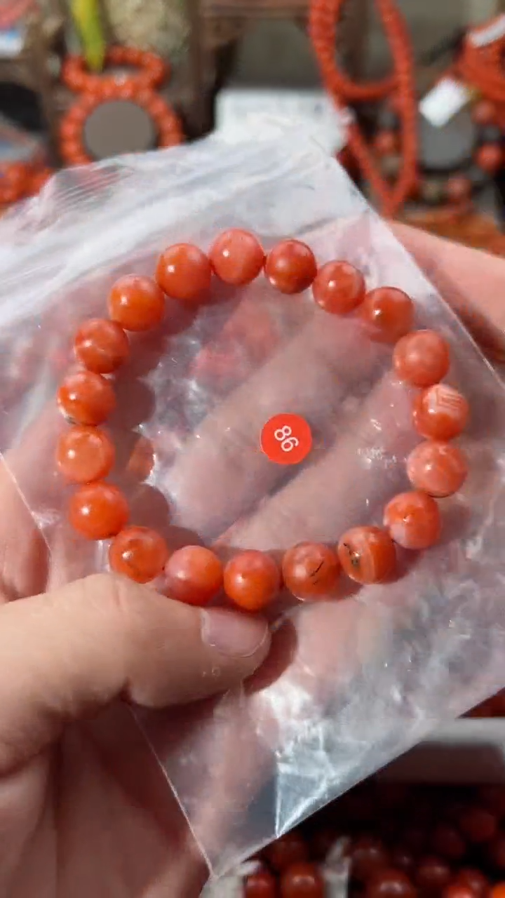 【闪购商品】南红玛瑙手串未镶嵌10