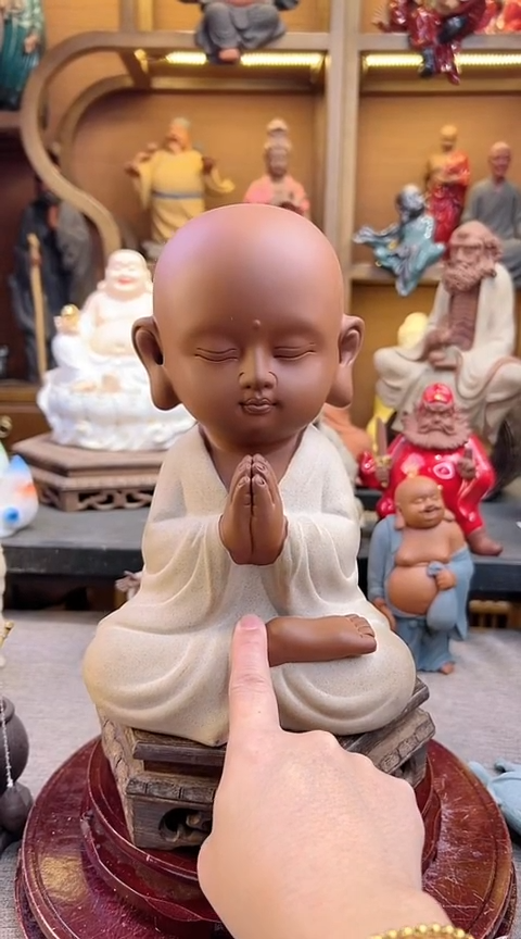 紫砂茶宠器闵茶宠摆件