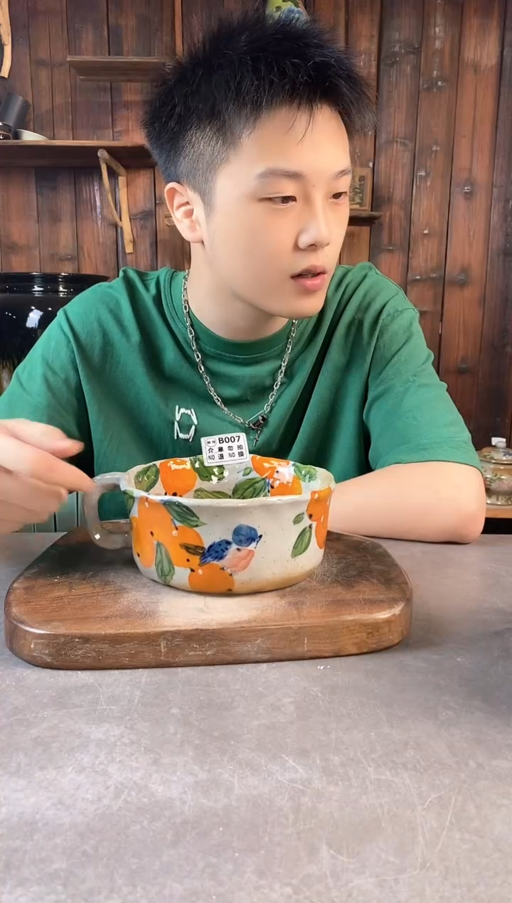 碗瑕007，手工手作，超值陶瓷