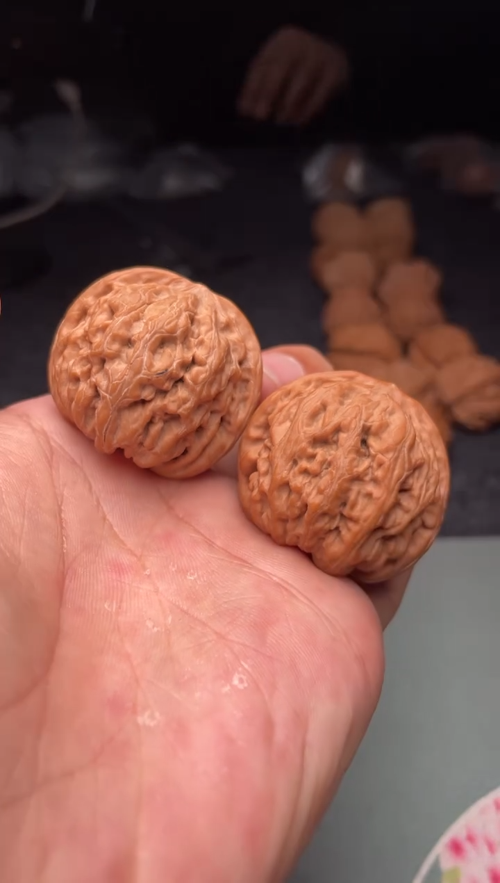 把件文玩核桃a136   九龙 37尺