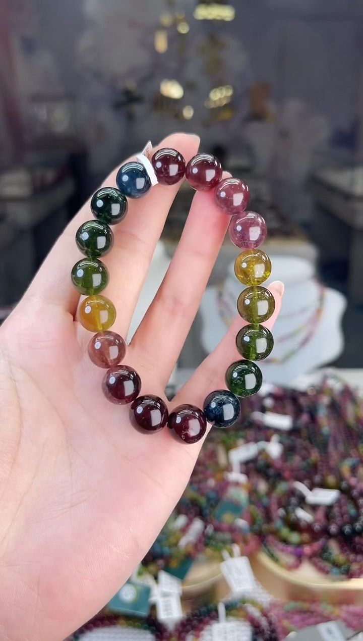 【闪购商品】碧玺/未镶嵌11mm+碧玺单圈多样性发货