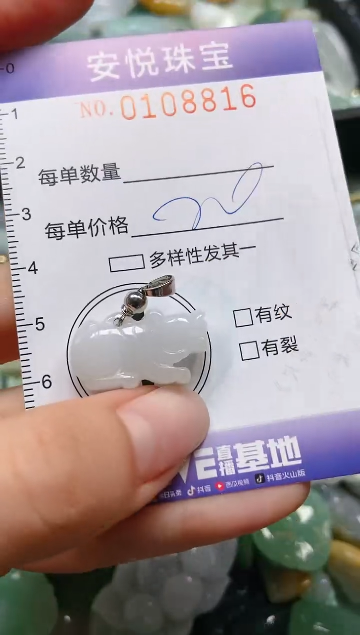 【闪购商品】翡翠颈饰未镶嵌闪购0108816