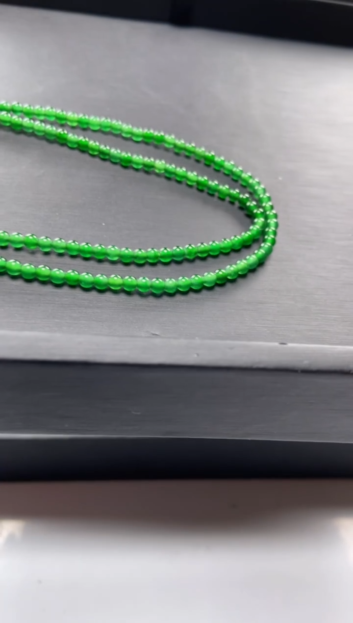 【闪购商品】翡翠手串未镶嵌多样性发货60颗卡3