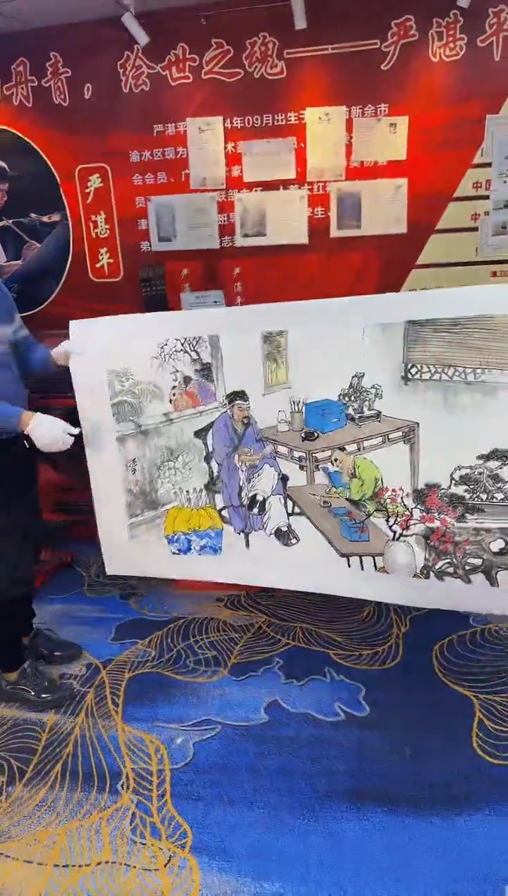 【闪购商品】国画手绘国画山水花鸟作品