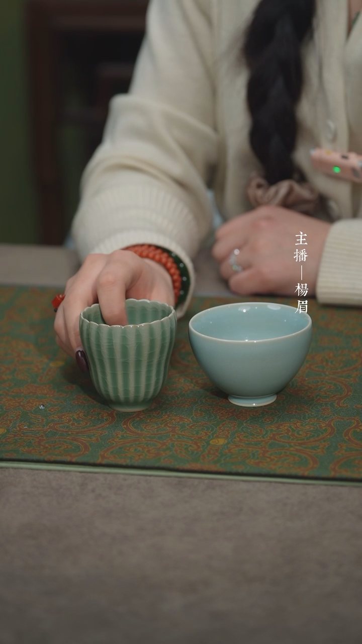 【闪购商品】鸡心杯+佛手-朱文立个人款*眉