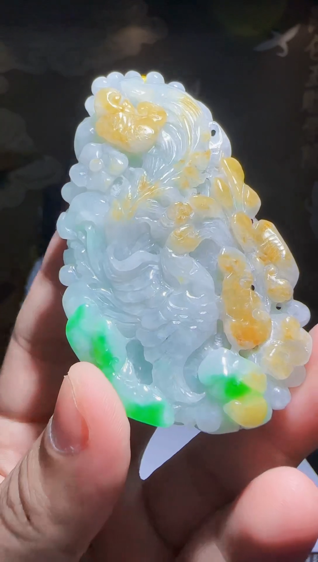 定制翡翠未镶嵌L-@@QJBD0811050