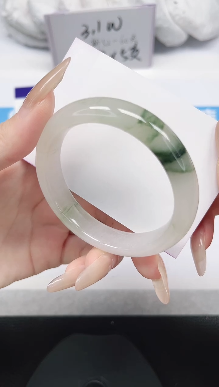 未镶嵌手镯石英岩玉187-52/53