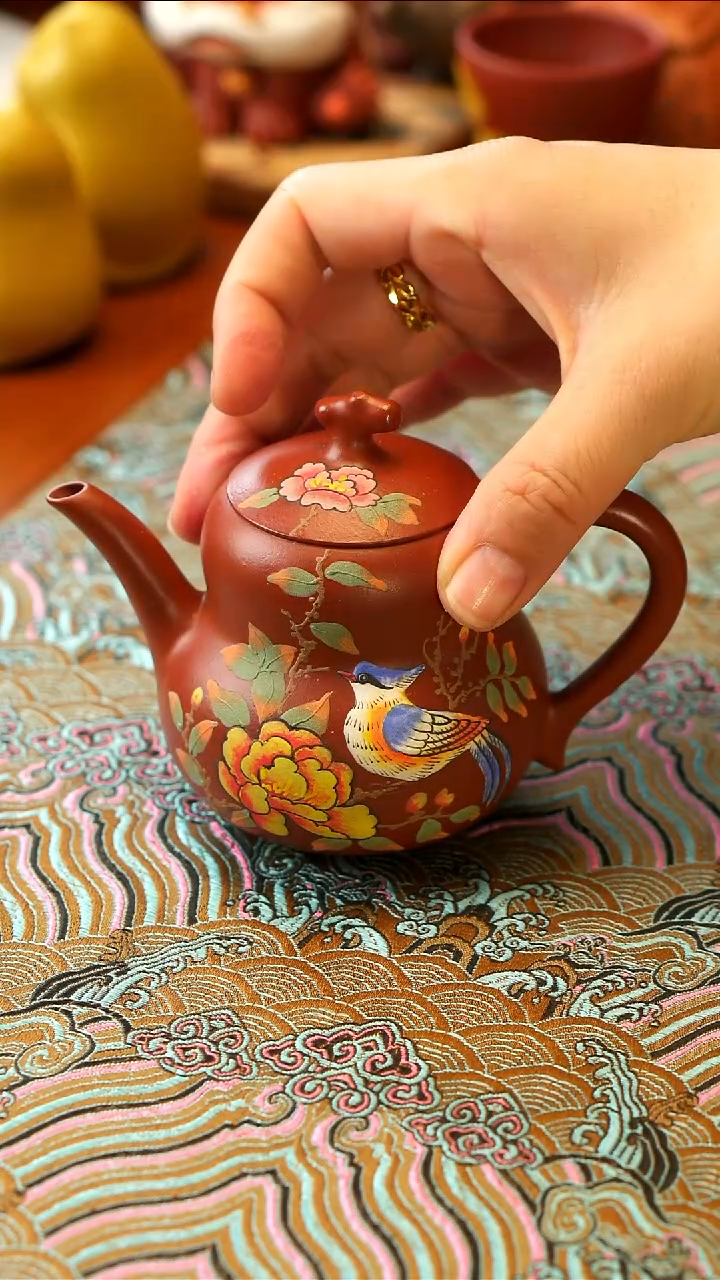 【闪购商品】紫砂茶壶宜兴紫砂大红袍葫芦