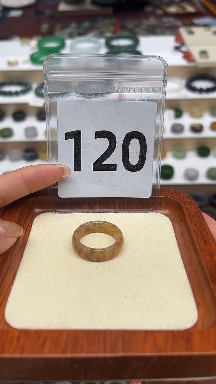 【闪购商品】和田玉戒指未镶嵌17号