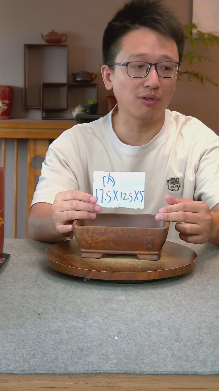 N72艾砂宜兴紫砂花盆