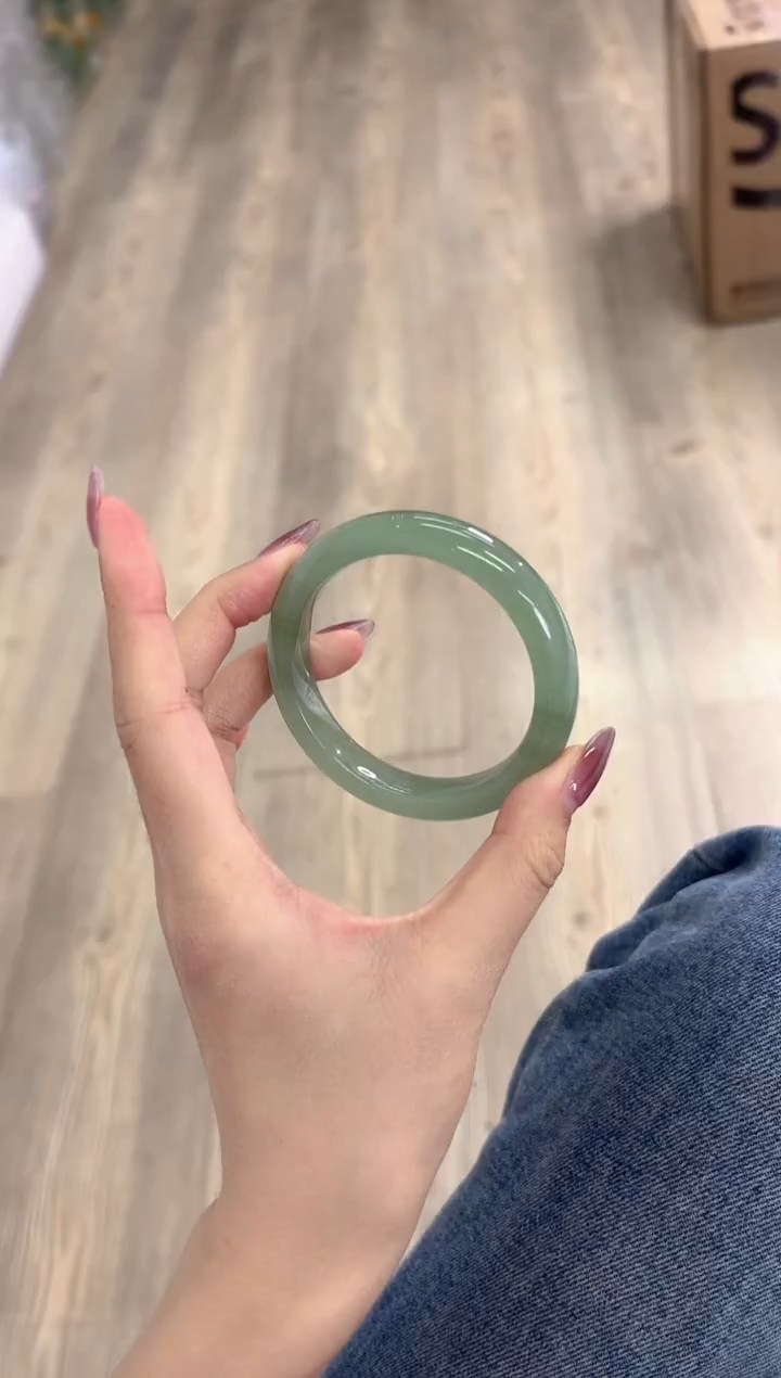 未镶嵌手镯石英质玉112-56D