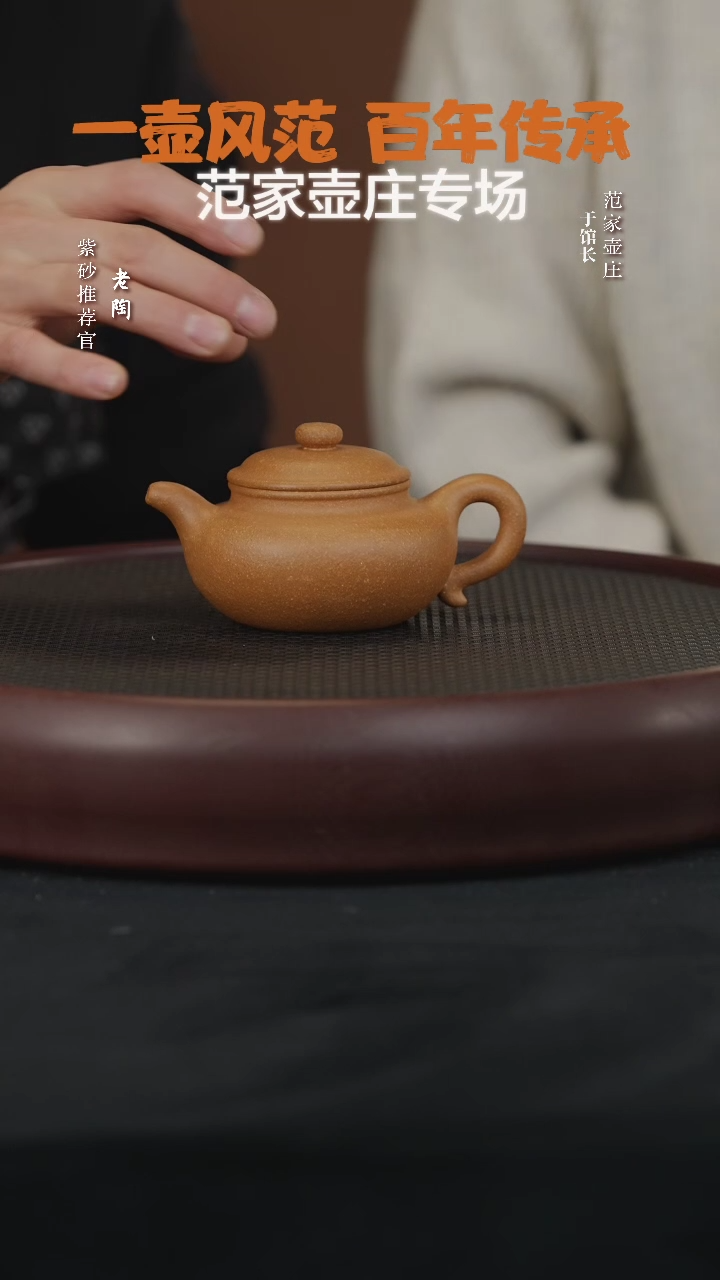 【闪购商品】紫砂茶壶陶JTT47范家壶庄仿古玉成段180cc