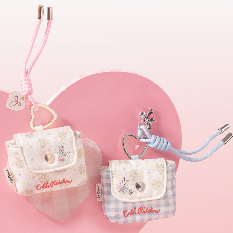 【名创优品XCath Kidston联名】花园工坊系列耳机包（随机发）