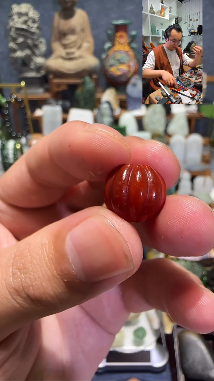 【闪购商品】南红玛瑙颈饰未镶嵌42