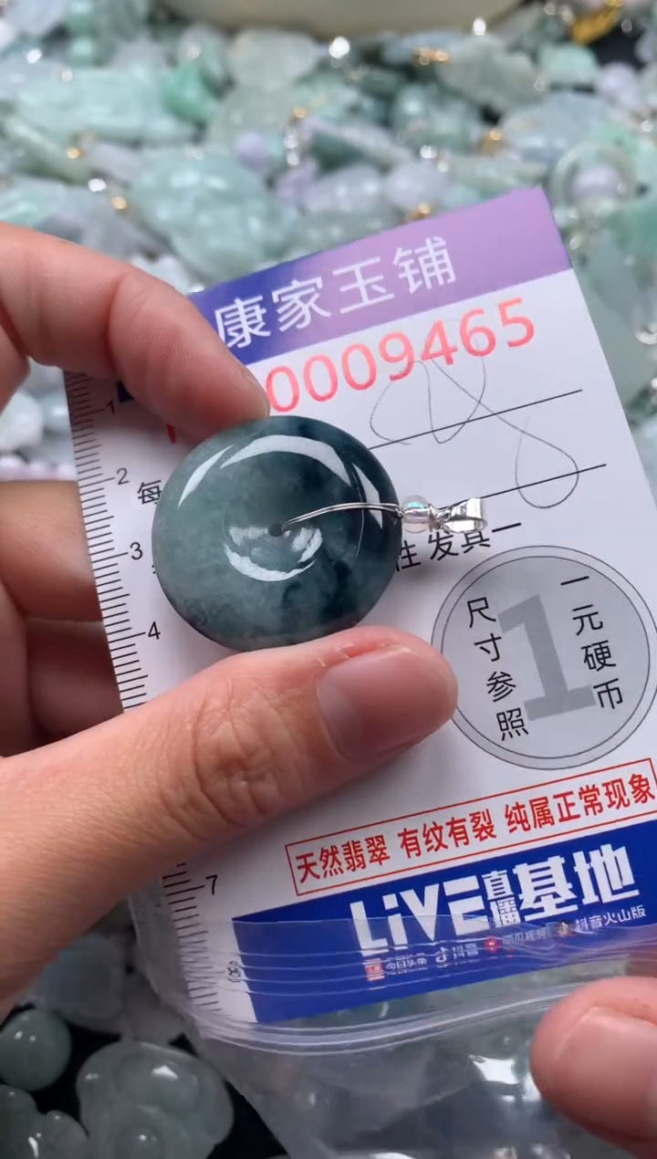 颈饰未镶嵌翡翠9465