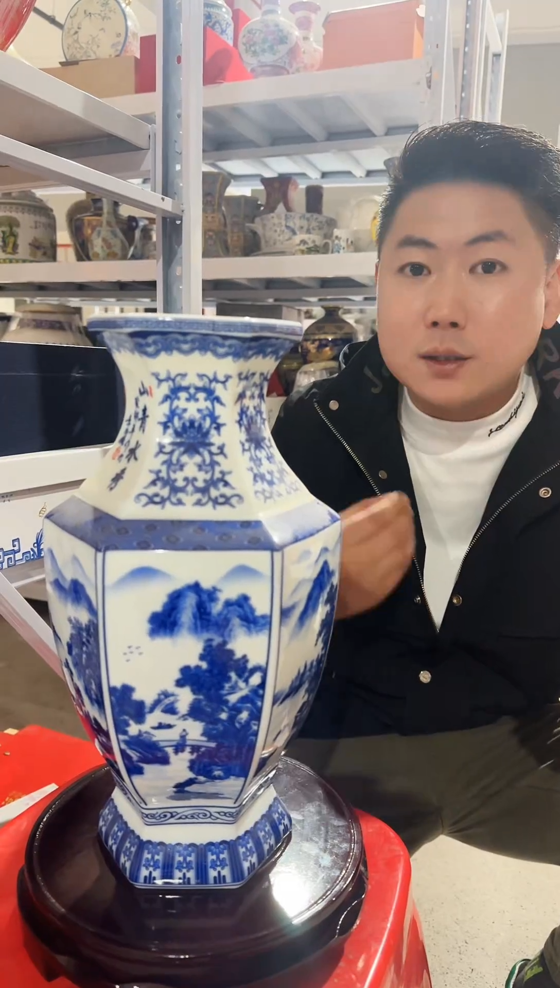 摆件瓷景德镇陶瓷n098