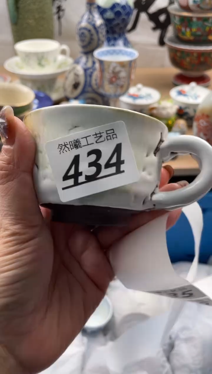 【闪购商品】瓷片434然曦海外工艺品18包邮