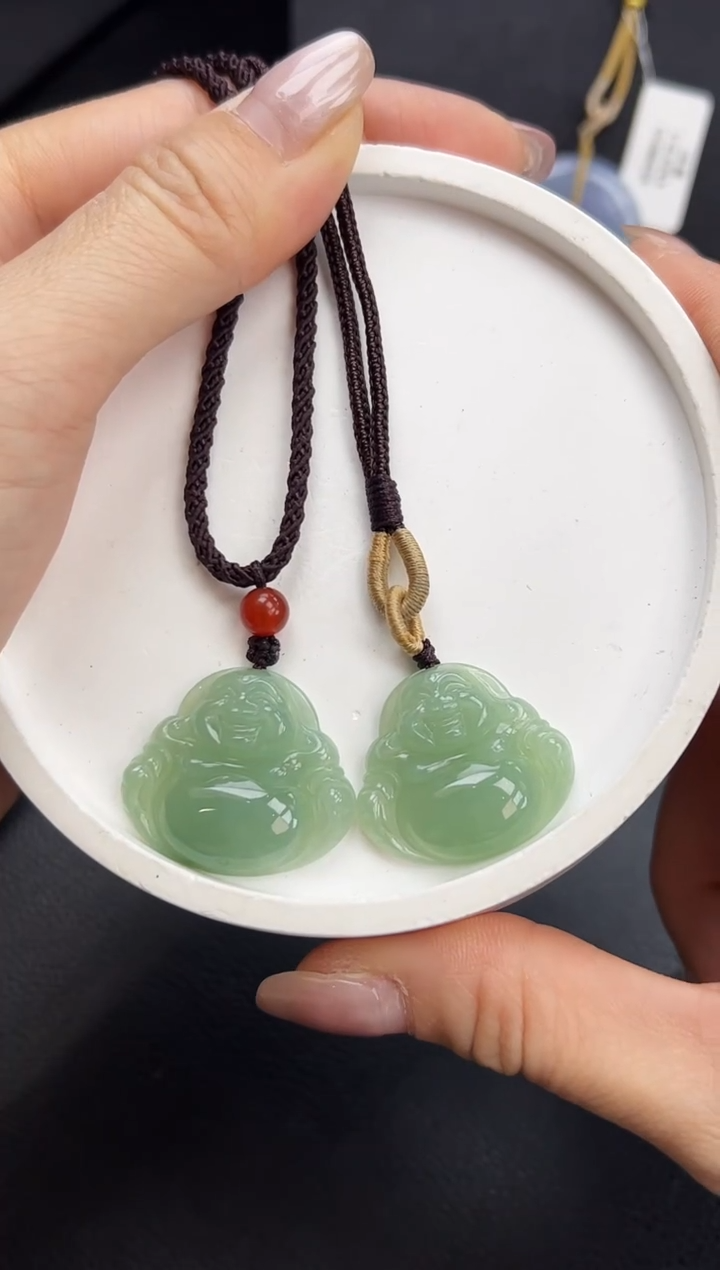 【闪购商品】翡翠颈饰未镶嵌YM-60-2佛公多样性发一