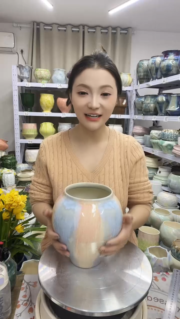 【12.1】花盆 高度：20  口径：12
