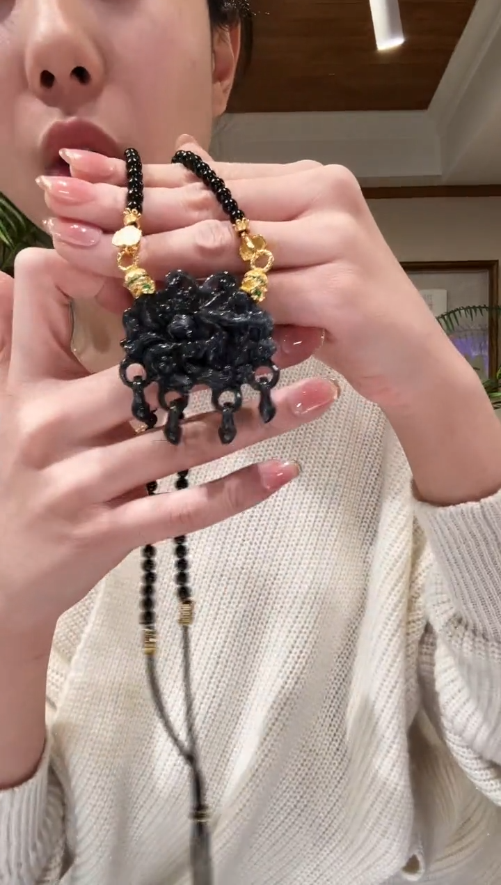 【闪购商品】翡翠颈饰未镶嵌国风