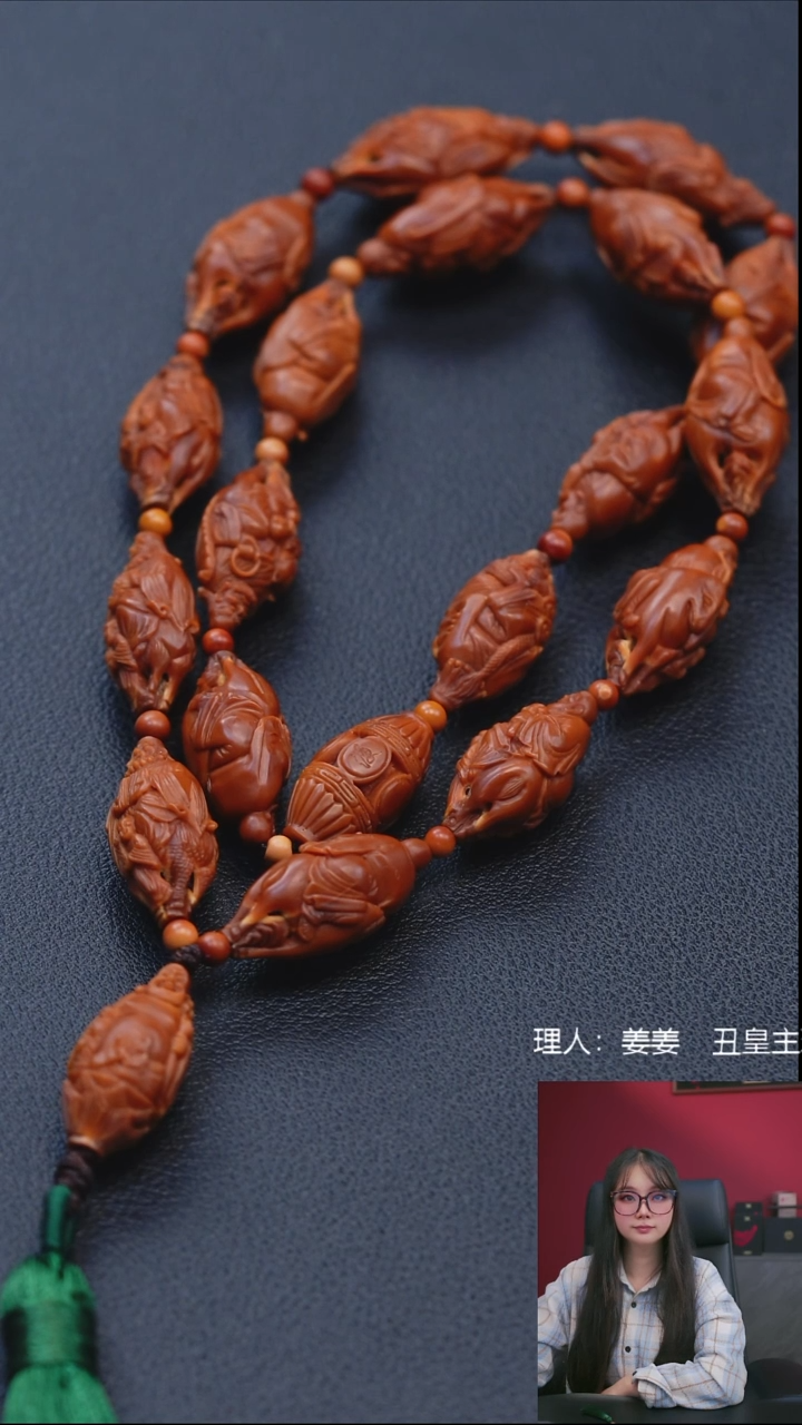 手串/手链橄榄核1.1骑兽童子十八罗汉