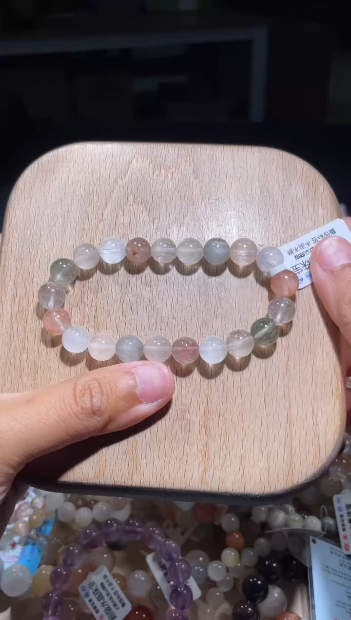 【闪购商品】水晶手链未镶嵌1号多样性发货一D 9+