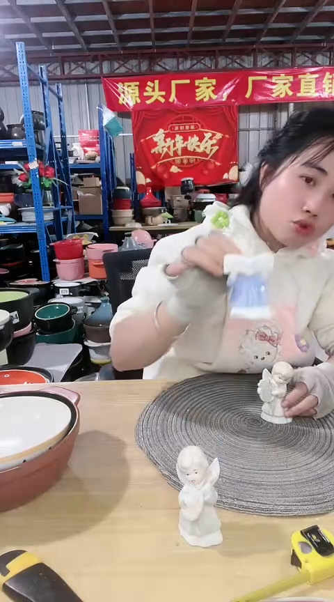 【闪购商品】瑕疵随机发天使摆件2个不可明火