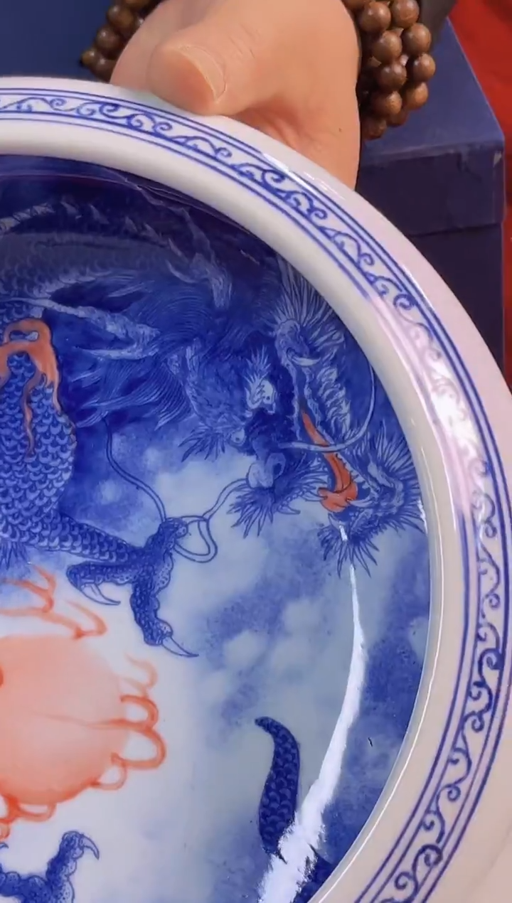 摆件陶瓷景德镇陶瓷流水48