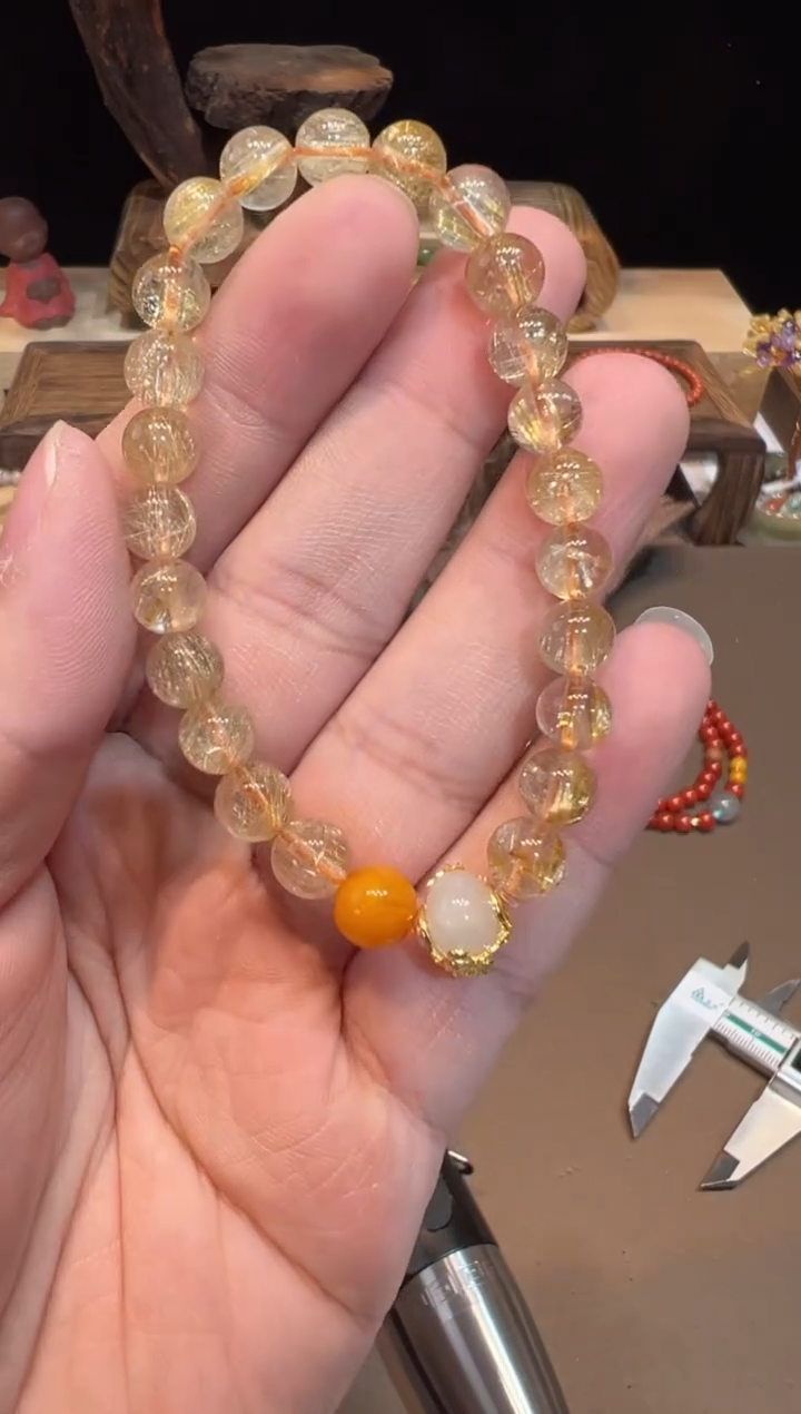 【闪购商品】水晶手链未镶嵌手饰@@E6260