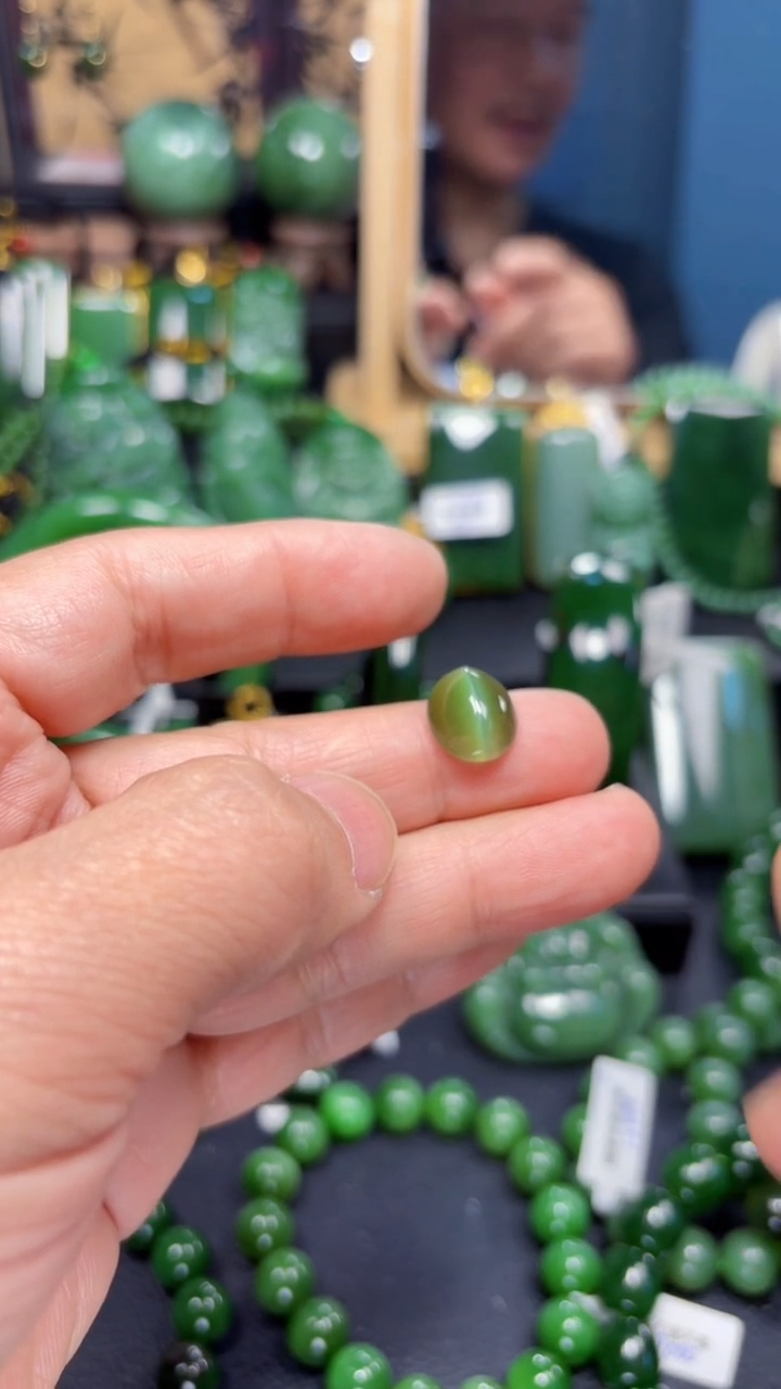 【闪购商品】和田玉（碧玉）挂件未镶嵌1