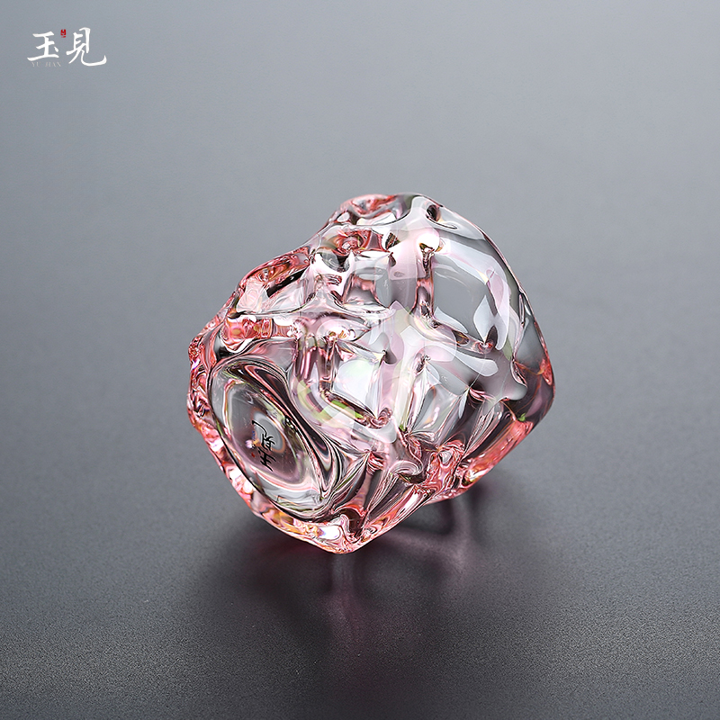 玉见炫彩熏金、熏银品杯-立体感十足