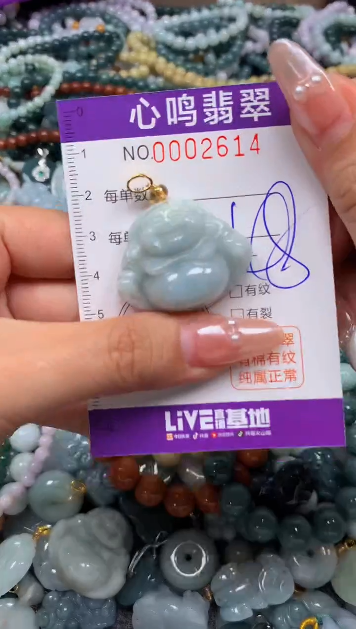 颈饰未镶嵌翡翠闪购002614