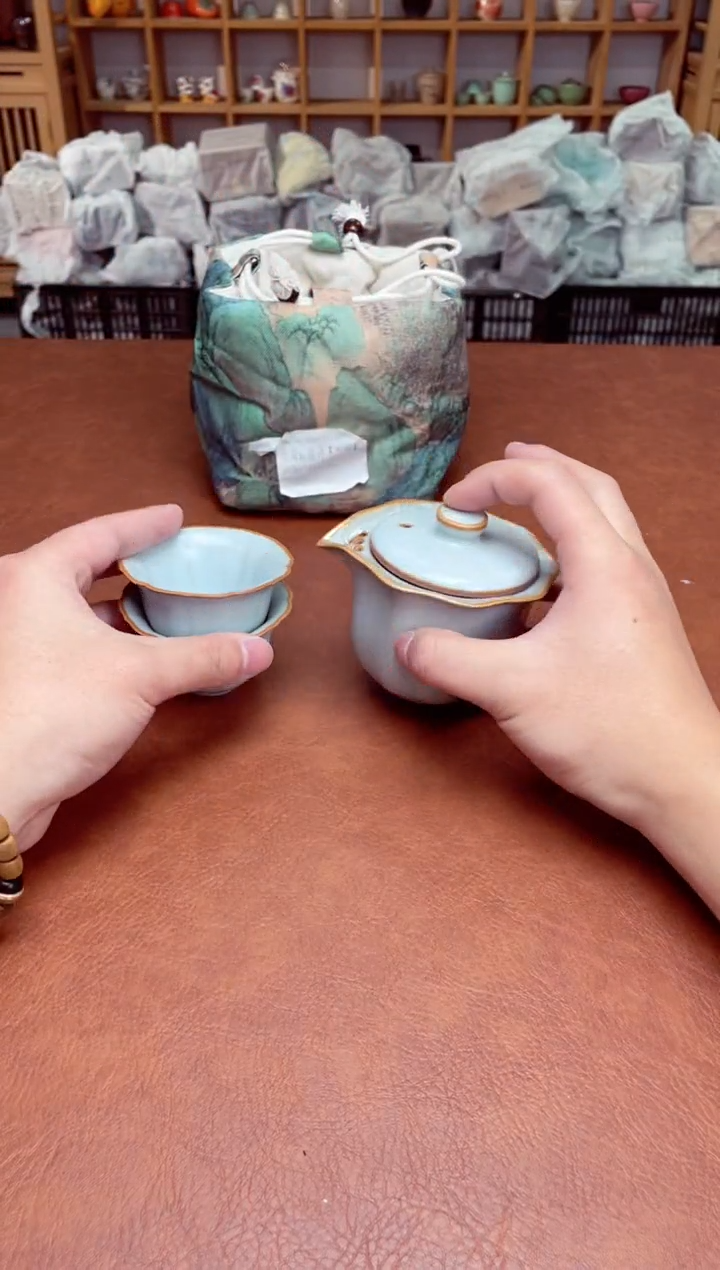 【闪购商品】摆件高端瓷器易仟杯茶器