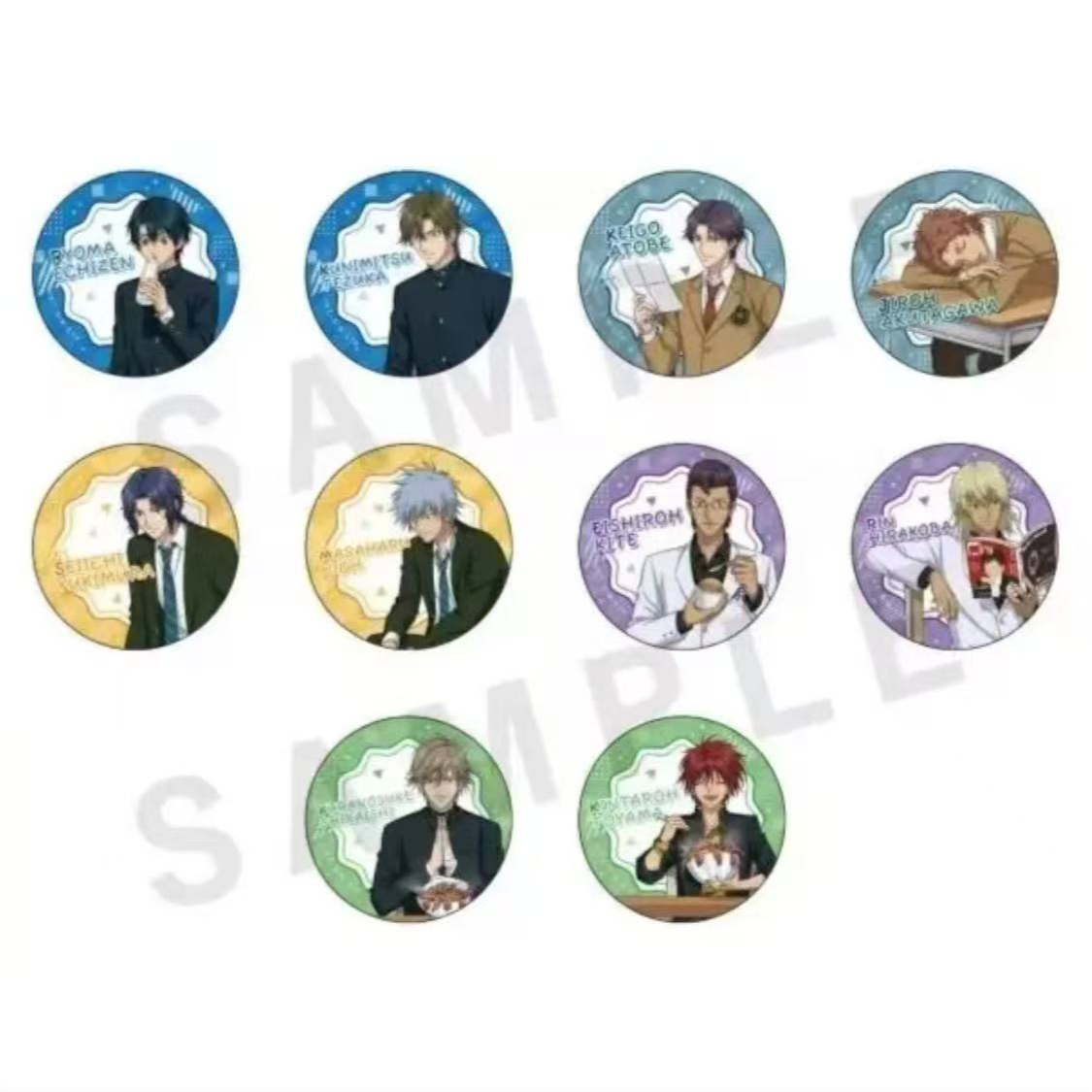 【日谷】网球王子 JF26休闲时光吧唧/小卡盲盒代拆