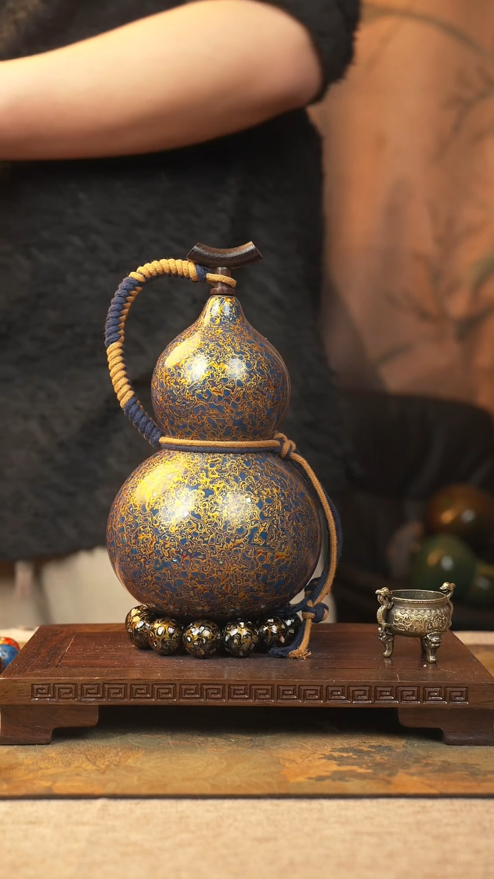 【闪购商品】300大漆葫芦一物一拍记葫堂出品