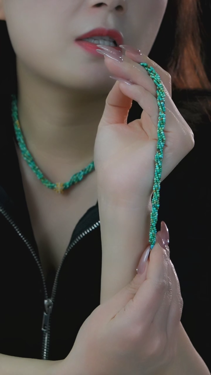 【闪购商品】绿松石手链银S925镶嵌发货一件