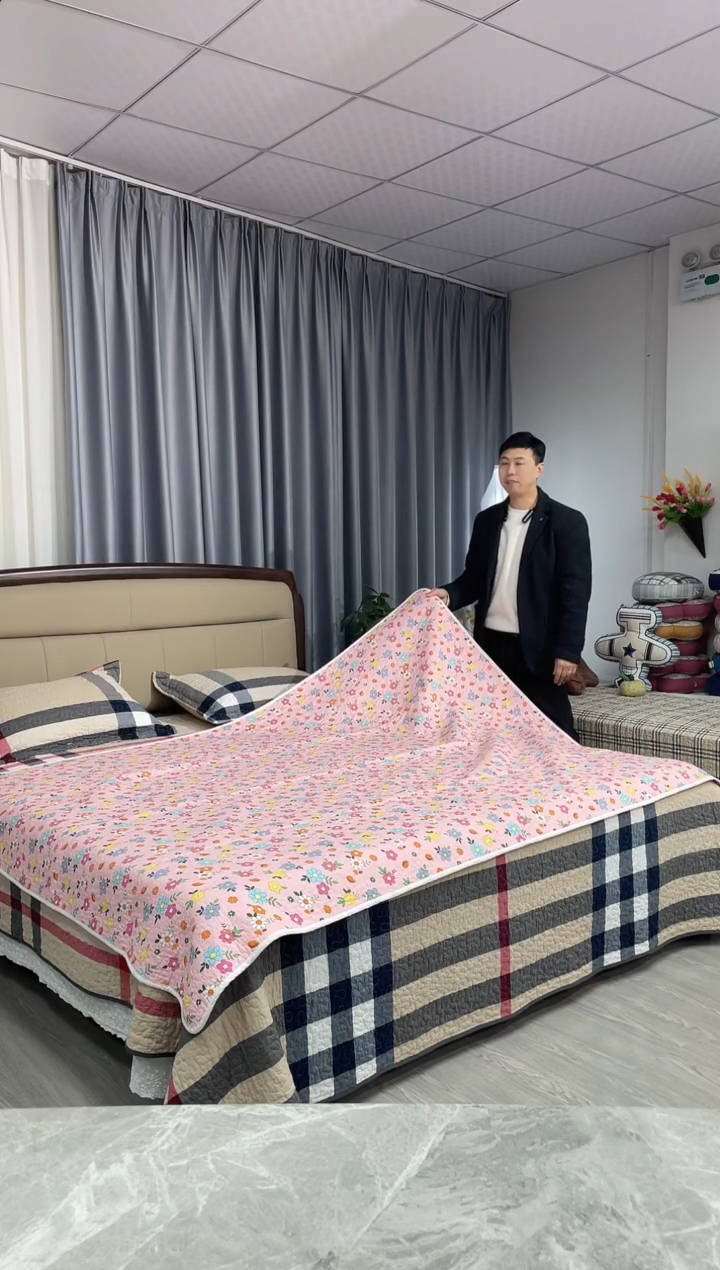 棉150cm*210cm 粉花似锦