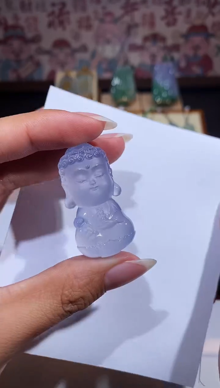 【闪购商品】玛瑙/玉髓颈饰未镶嵌药师佛