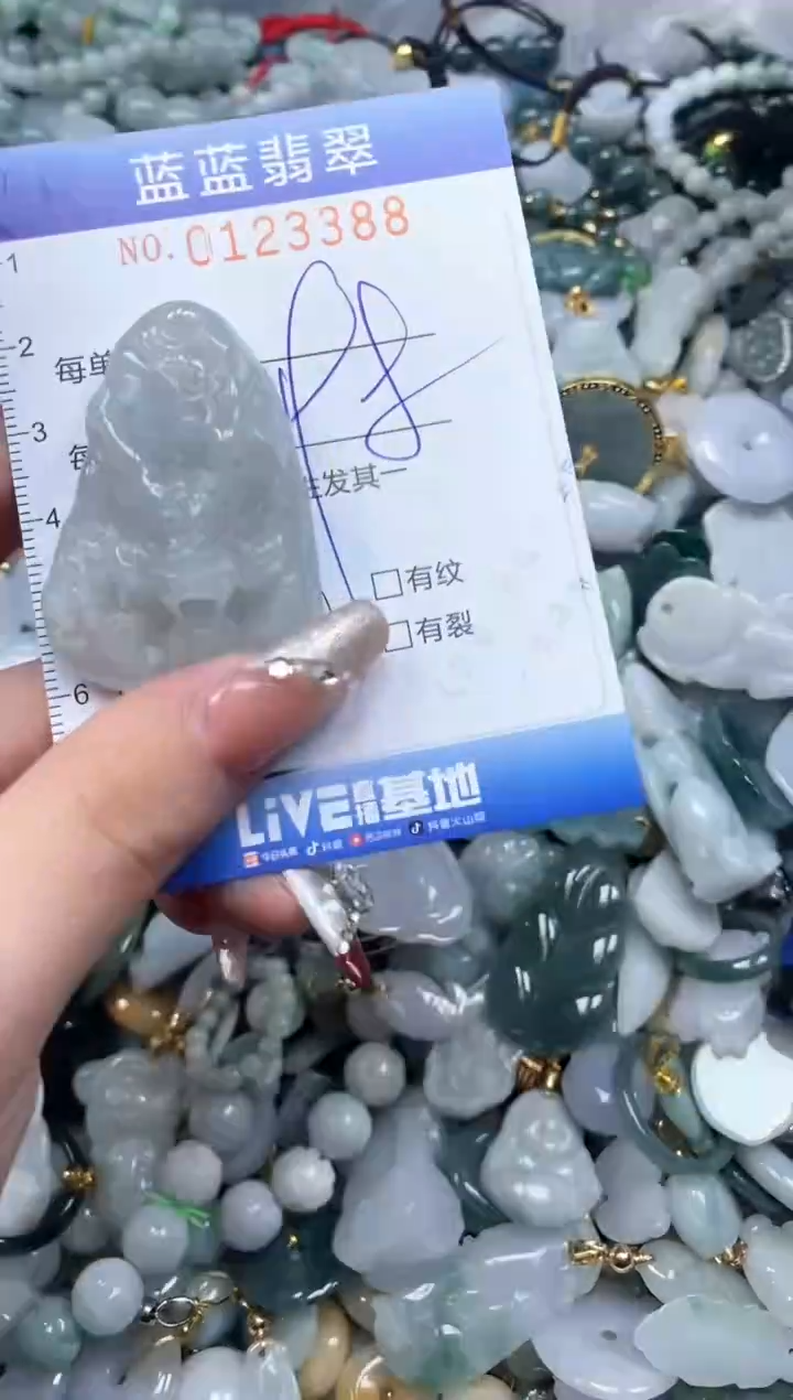 【闪购商品】翡翠颈饰未镶嵌闪购0123388