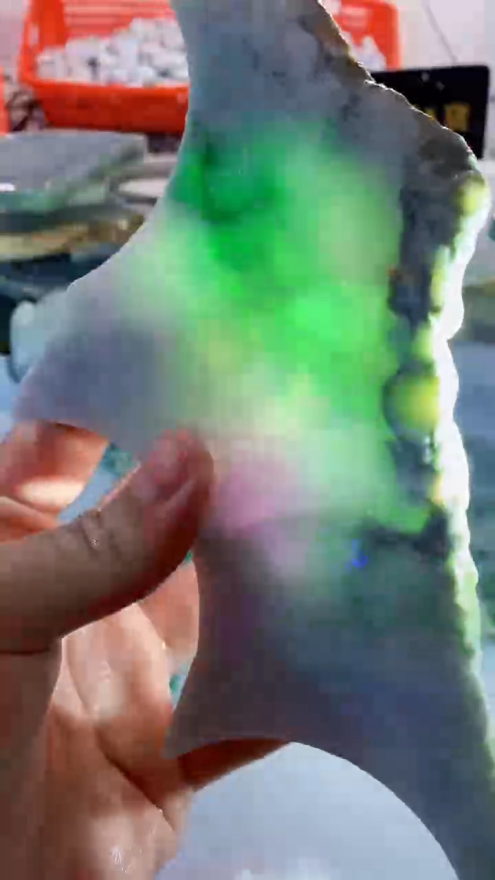 颈饰未镶嵌翡翠缅甸A货翡翠374