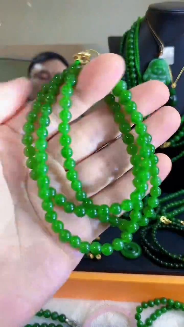 【闪购商品】和田玉（碧玉）项链未镶嵌6