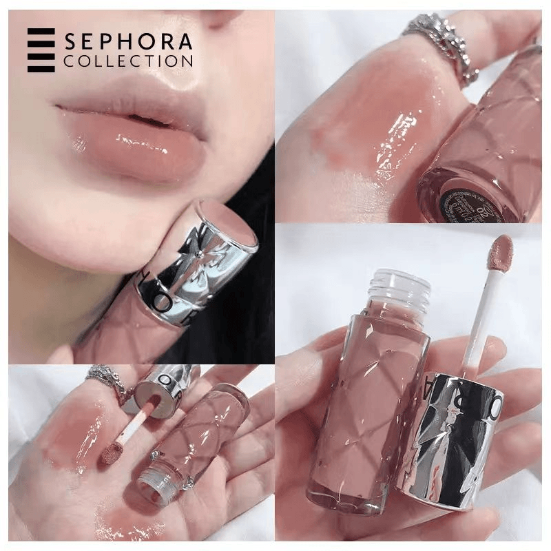 【官方正品】Sephora/丝芙兰丰盈蜜润唇釉镜面水光05口红女裸色07