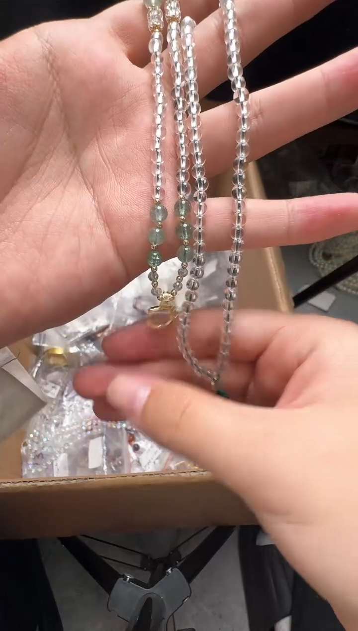 【闪购商品】水晶珠宝半成品银S925镶嵌1上