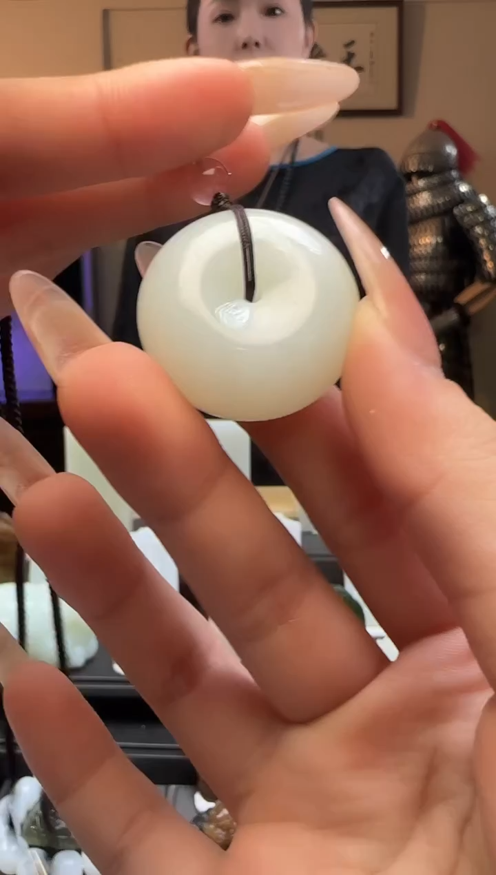 【闪购商品】和田玉平安扣未镶嵌吊坠