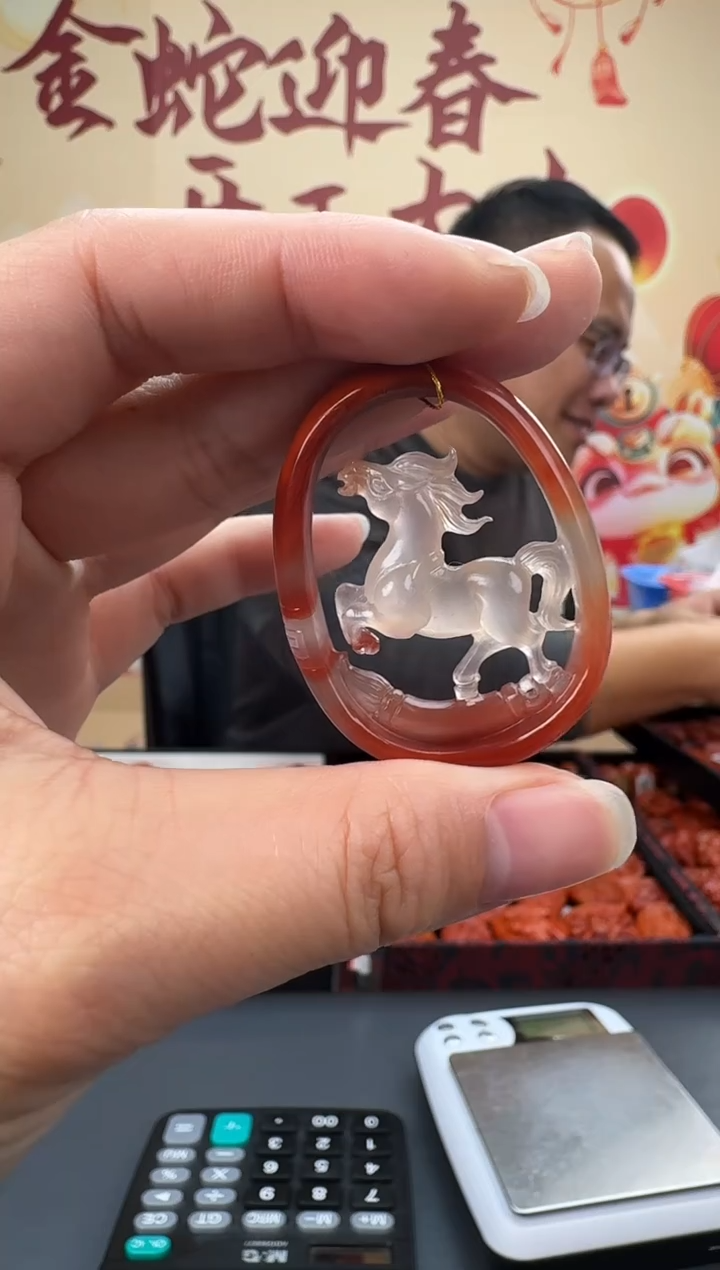 【闪购商品】南红玛瑙雕刻未镶嵌025ZB0212产品一个